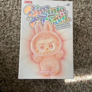 Unopened Pop Mart Big Into Energy Labubu Hope (blue)